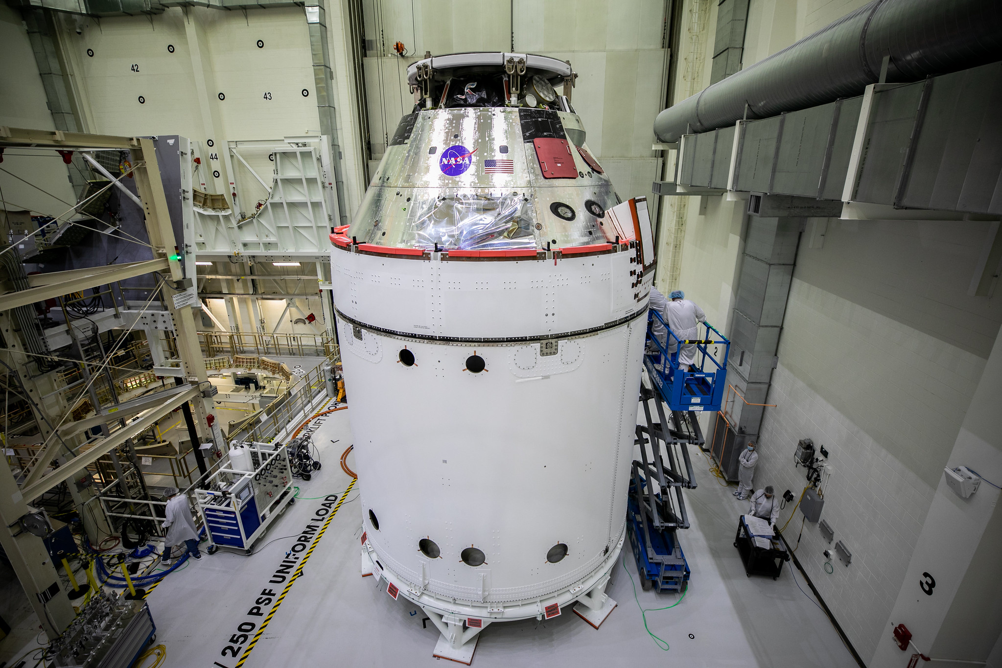 The Orion spacecraft. Image courtesy of NASA - Ben Smegelsky