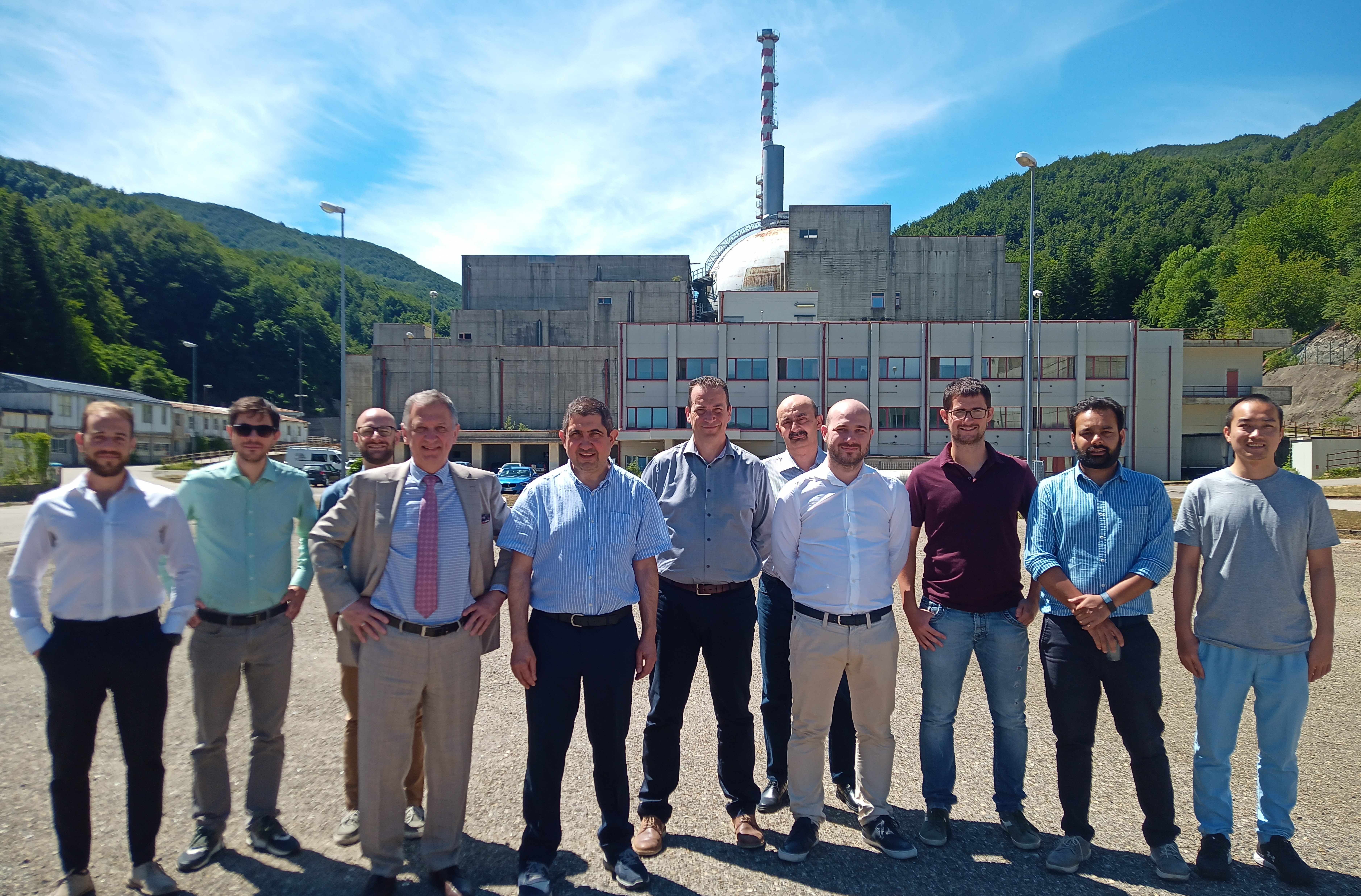 Partecipants to the kick-off meeting in Brasimone on July 2022 © ENEA