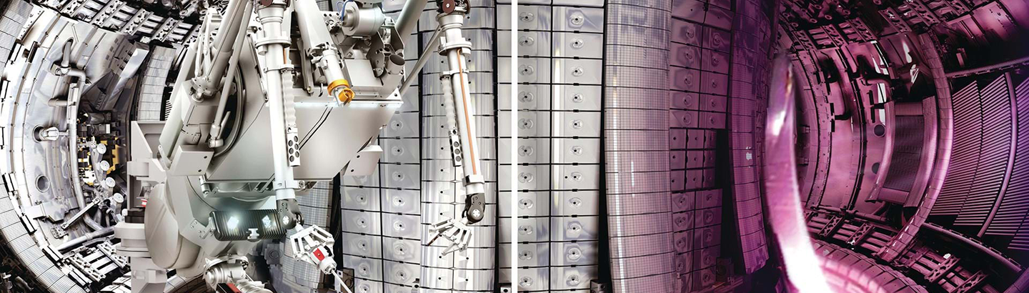 The Joint European Torus (JET), located at Culham Centre for Fusion Energy in the UK, is the world's largest and most powerful tokamak in operation today and the focal point of European fusion research © Culham Centre for Fusion Energy, UK