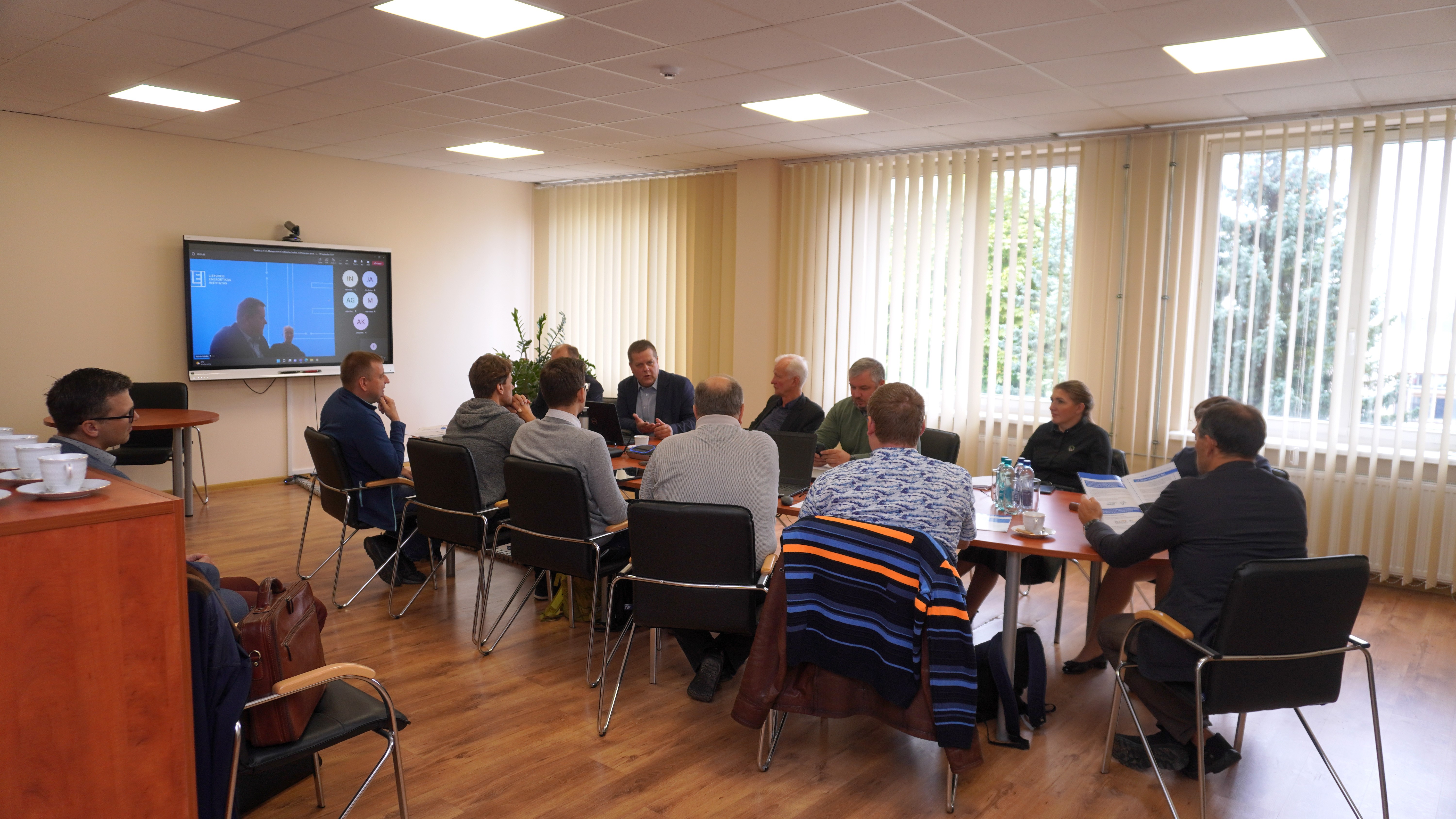 Hybrid workshop of ICONDE project at LEI facilities © LEI