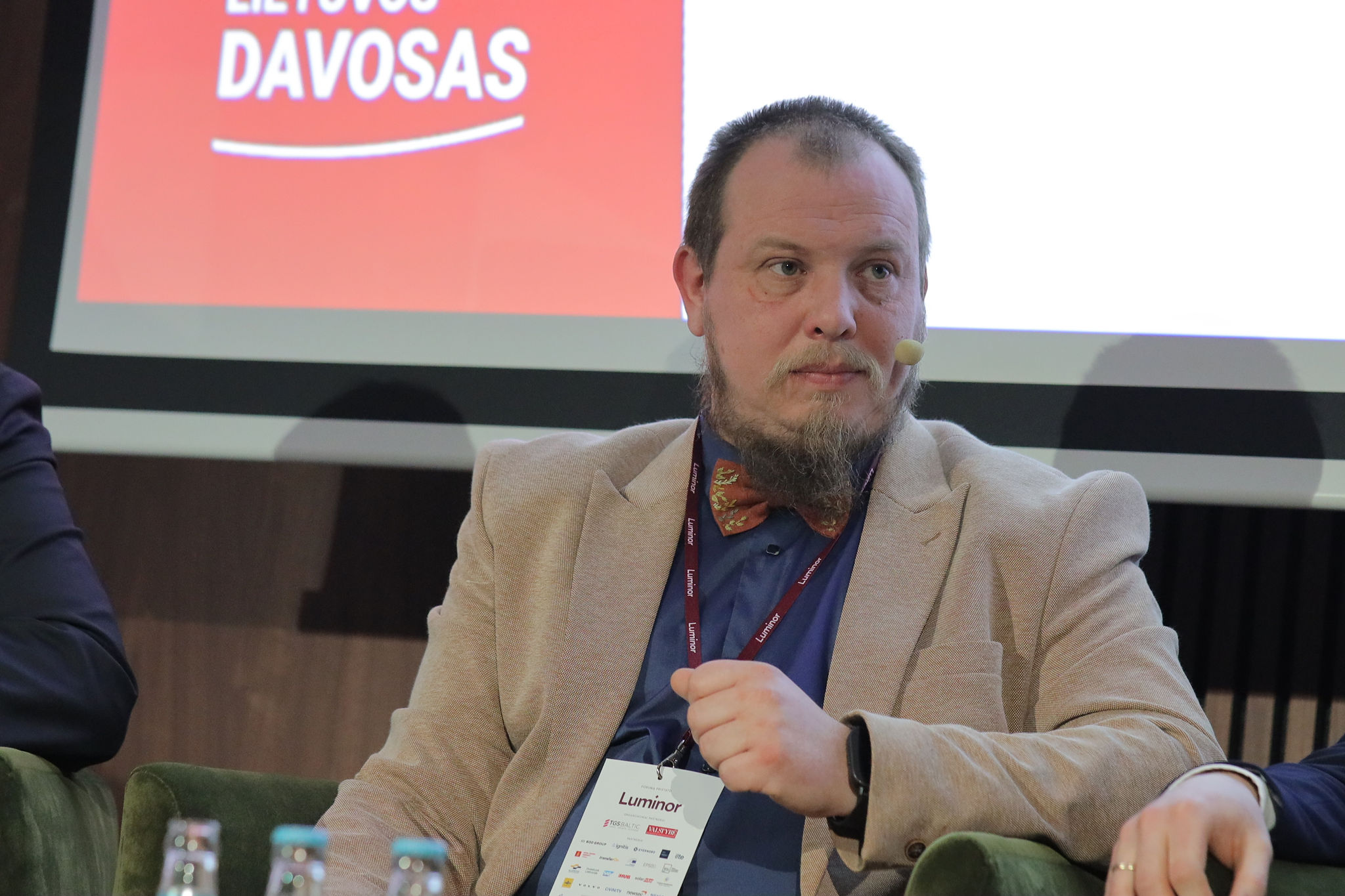 Dr. Kaliatka during Energy panel discussion at “Lietuvos Davosas 2025” economic forum
