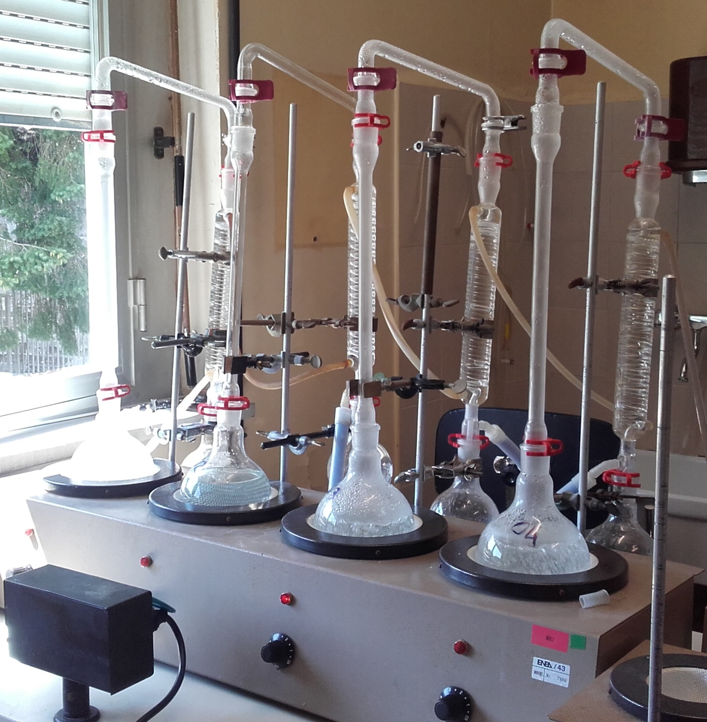 Tritium distillation system at ENEA Brasimone laboratory © ENEA