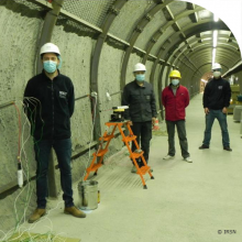 Bel V participated in the installation of a new experiment in the IRSN Underground Research Laboratory at Tournemire newspicture