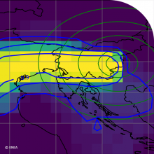 A surrogate model for atmospheric dispersion newspicture