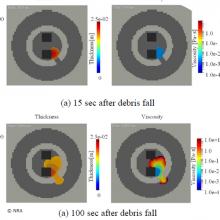 Application of simulation to debris-bed formation in an actual plant Newspicture